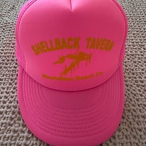 Shellback Tavern Neon Pink Trucker Hat